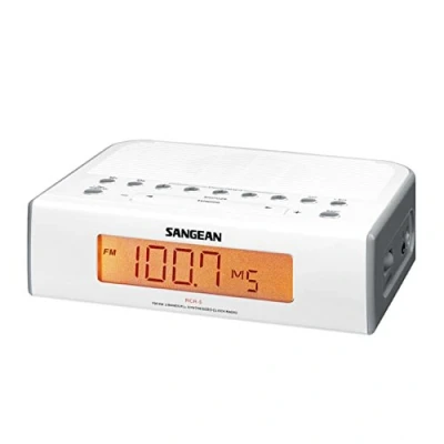 Bild av Sangean RCR 5 klockradio (FM/MW mottagare, LCD) silver