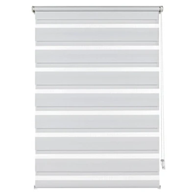 Bild av Deco Company Duo rullgardin att klämma fast, 90 x 210, Polyester, Vit