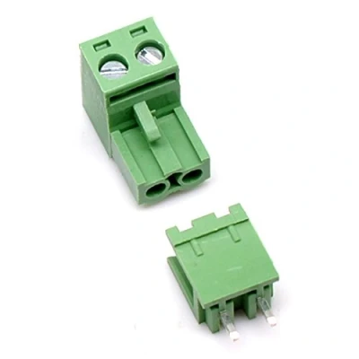 Bild av Oiyagai 20 set 2 stifts 5,08 mm stigning hane hona PCB skruv terminalblock