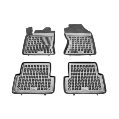 Bild av REZAW PLAST 200608 Ensemble de tapis sol Caoutchouc avant et arrière 4 noir Sur mesure FORD: Focus Mk1 3/5 portes, Break