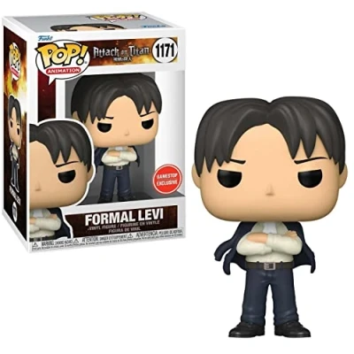Bild av L&#039;Attaque des Titans Formel Levi US Pop! Vinyle