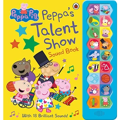 Bild av Peppa Pig: Peppa&#039;s Talent Show: Noisy Sound Book