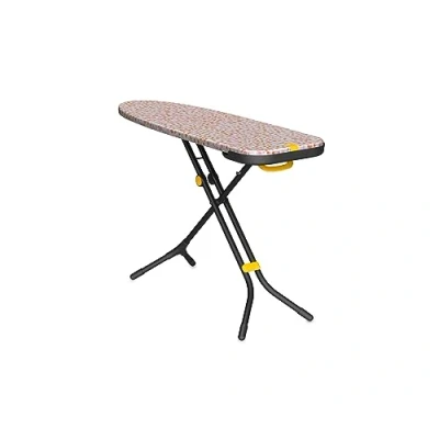 Bild av Joseph Glide strykbräda 135 x 45 cm med hopfällbar, justerbar höjd, värmebeständigt järnstöd för ångpress, bomull skydd, Persika färg