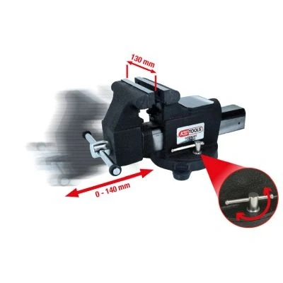 Bild av KS TOOLS 914.0005 Étau 130 Acier 5