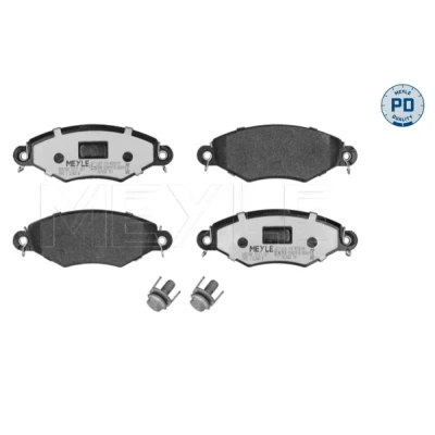 Bild av MEYLE 025 219 8018/PD Jeu de plaquettes frein PD Quality Essieu avant non préparé pour indicateur d&#039;usure avec tôle anti bruit
