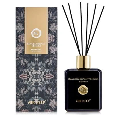 Bild av Airkeep Blackcurrant Vetiver doftspridare 300 ml, för badrum, lägenhet, heminredning