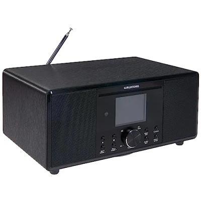 Bild av GRUNDIG DTR 7000 Internetradio, Svart, En Storlek