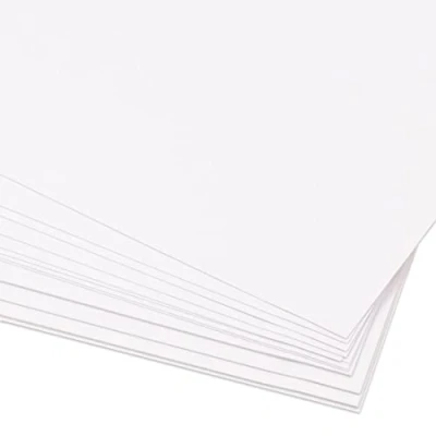 Bild av Craftelier 25 pack dubbelsidiga kort Idealiskt material för , scrapbooking och hantverksprojekt Vikt 250 gsm A4 storlek (21 cm x 29,7 cm) Vit färg