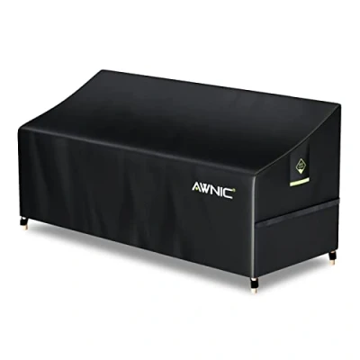 Bild av Awnic trädgårdsbänk skydd för skyddshölje presenning vattentät 420D polyester 3 sitsig 175 x 85 65 cm