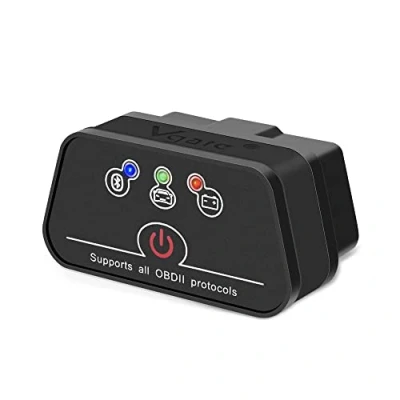 Bild av Vgate icar 2 Bluetooth BLE4.0 OBD2 adapter Scanner Bilkodsläsare Skanningsverktyg för iOS, Android och Windows (Svart)