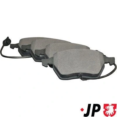 Bild av JP GROUP 1163602410 Jeu de plaquettes frein Essieu avant avec contact du palpeur d&#039;usure intégré AUDI: 100 C4 Avant, A6 Berline