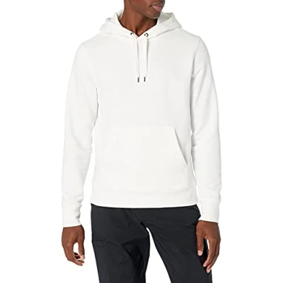 Bild av Amazon Essentials Men&#039;s Fleecetröja med huva (finns i Big &amp; Tall), Ljust vit, XS