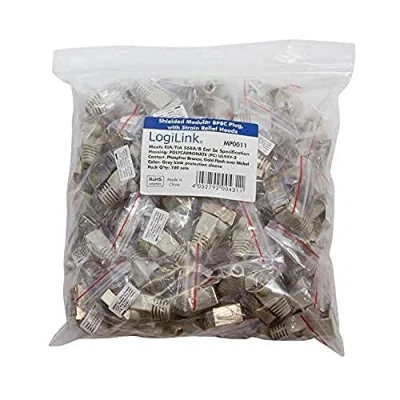 Bild av LogiLink MP0011 set med 100 RJ45 kontakter