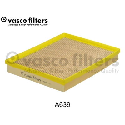 Bild av DAVID VASCO A639 Filtre à air 41 262 317 rectangulaire Cartouche filtrante avec grille intégrée RENAULT: MASTER 2 Kasten