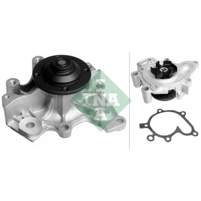 Bild av INA 538 0280 10 Pompe à eau pour système dentrainement courroie trapézoïdale nervures MAZDA: 323 F 6, 626 V 5 portes, MX FORD USA: PROBE 2