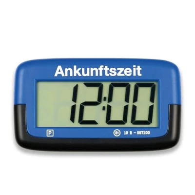 Bild av Needit Park Micro Digital Parkeringsskiva, Blå, Svart, 8 x 4.5 1 cm