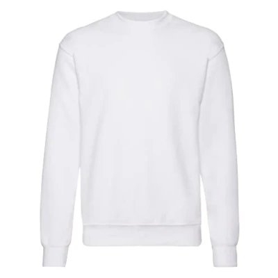 Bild av Fruit of the Loom Pullover för män, Vitt, L