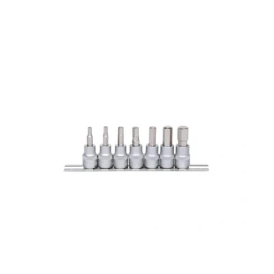 Bild av KS TOOLS 911.3945 Jeu de douilles héxagonal intérieur Acier chrome vanadium 3/8 à tête carrée