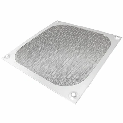 Bild av AABCOOLING Aluminiumfilter Galler 140 Silver Skyddar fläkten mot damm, Fläktskydd, Datorfläktar, PC dator omslag täckning