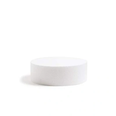 Bild av Decora polystyren diskform, 25 x 10 cm, vit
