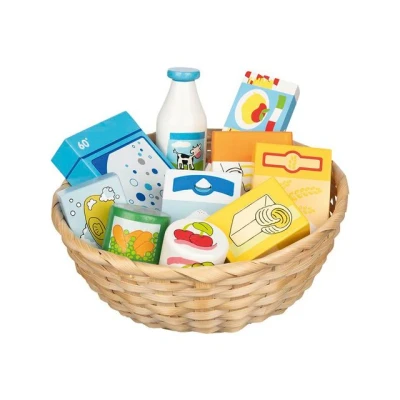 Bild av Goki Groceries in a Basket 10pcs.