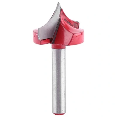 Bild av Akozon V spårfräs 6 mm axel 3D CNC gravyr spår nålspets fräs träbearbetning bit carving verktyg volfram stål Sharp skärverktyg (32 mm)