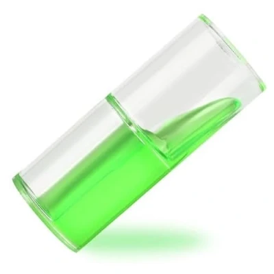 Bild av Flytande sensorisk Ooze Slime timer för autism, sensoriska behov, ADHD, stresslindring, ångest. Autism speciella behov fidget. Finns i olika färger. 1 st grön)