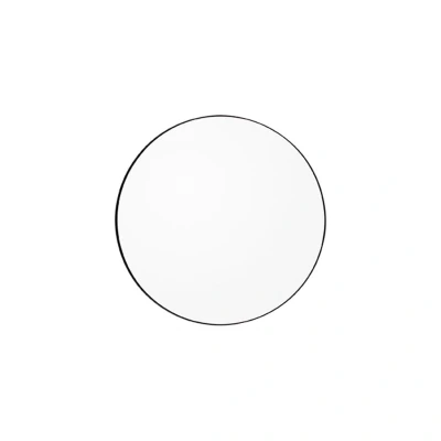 Bild av AYTM Circum spegel, klar/svart, Ø 50 cm, glas, MDF trä