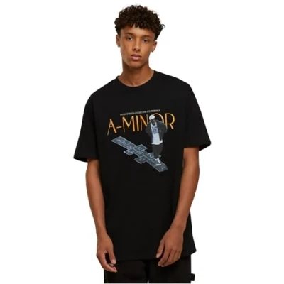 Bild av Upscale by Mister Tee Aminor Tshirt med print, Storlek: Small, Black
