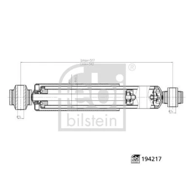 Bild av Stötdämpare FEBI BILSTEIN 194217
