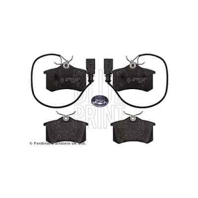 Bild av BLUE PRINT ADV184229 Jeu de plaquettes frein Essieu arrière contact signal d&#039;usure inclus AUDI: A4 B5 Avant