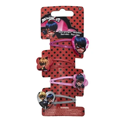 Bild av Joy Toy 65981 Figurer &amp; karaktär mirakulösa hårklämmor 4 mönster på backercard 5 x 1 15 cm flickor
