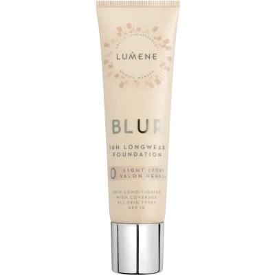 Bild av Lumene Blur 16H Longwear Foundation SPF15 0 Light Ivory 30 ml