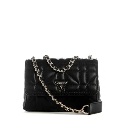 Bild av Guess Edita MINI FLAP Axelremsväska, Storlek: One Size, Black