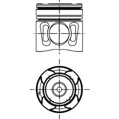 Bild av KOLBENSCHMIDT 40162961 Kit de réparation, Piston / Chemise cylindre
