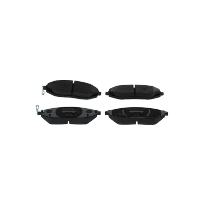 Bild av BOSCH 0 986 495 349 Jeu de plaquettes frein Low Metallic avec indicateur d&#039;usure tôle anti bruit CHEVROLET: Spark