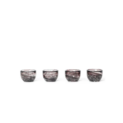 Bild av Ferm Living Tinta Egg Cups Äggkoppar Deep Brown Ø4,8 x H3,2 cm