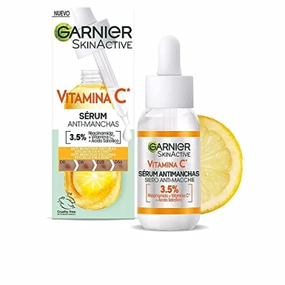 Bild av Garnier Anti fläckserum med C vitamin, niacinamid och salicylsyra, flerfärgat