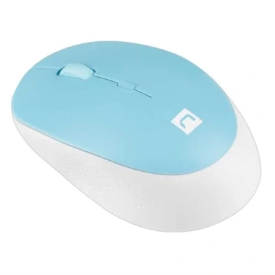 Bild av Natec Harrier 2 Mouse Bluetooth 5.1 white blue Optic 4 knappar Blå