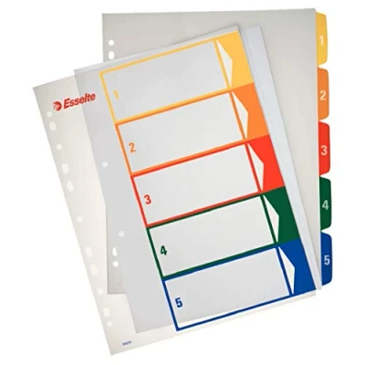 Bild av Esselte Projektregister PP 1 5 A4+ Easyprint