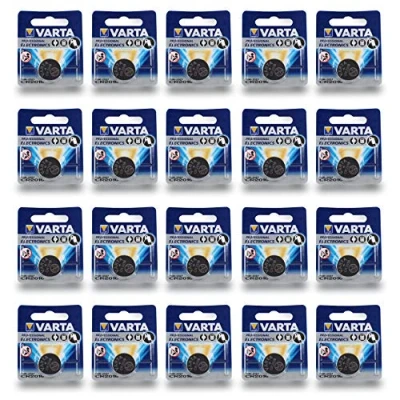 Bild av Varta batterier Electronics CR2016 litiumknappcell 3 V batteri 20 pack knappceller i original 1 blisterförpackning