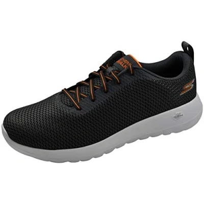 Bild av Skechers Performance Men&#039;s Go Walk Max Sneaker, Charcoal/Orange, 9.5 M US