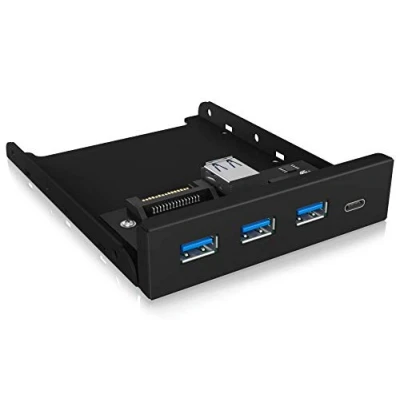 Bild av ICY BOX USB 3.0 frontpanel svart IB HUB1418 i3