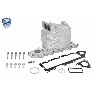 Bild av VEMO V10 60 0077 Intercooler med sensor, utan EGR ventil, skruvsats packningar SKODA: Octavia 3 Combi