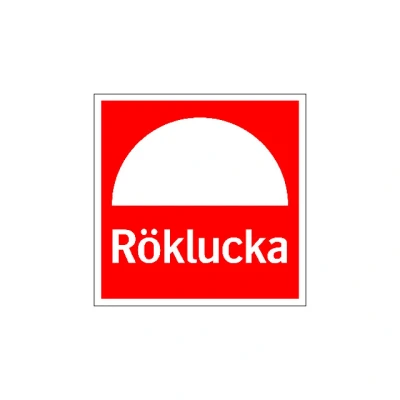 Bild av SKYLT RÖKLUCKA ALU RFX 150X150 Beijerbygg Byggmaterial