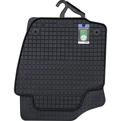 Bild av Petex 20910 Set med golvmatta gummi fram och bak 4 svart SKODA: Rapid Spaceback