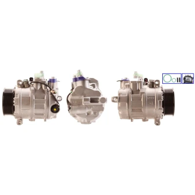 Bild av DRI 700510700 Compresseur De Climatisation PAG 46 R134a avec joints MERCEDES BENZ: Classe ML, R, G SUV