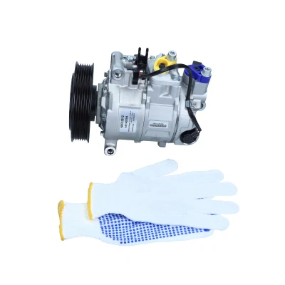 Bild av MAXGEAR AC330035 Kompressor 6SEU14C 12V PAG 46 R134a med kompressorolja, packbox AUDI: A5 B8 Sportback, A4 Avant, A6 C6 Avant