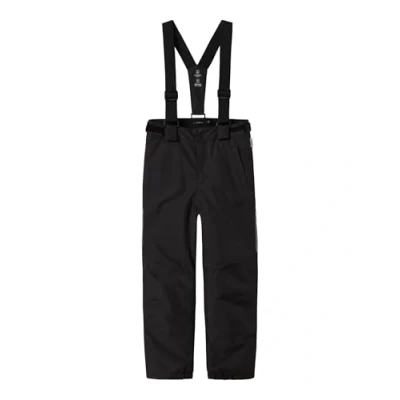Bild av Name it NKNSNOW10 PANT Solid Unisex Täckbyxor för barn, Storlek: 128, Black