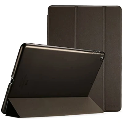 Bild av ProCase Fodral Skal för iPad 9,7 tum, 6:e 2018 / 5:e 2017 Case, Ultra Thin Lätt Smart Folio Slimmat Skyddsfodral Cover Case Brun